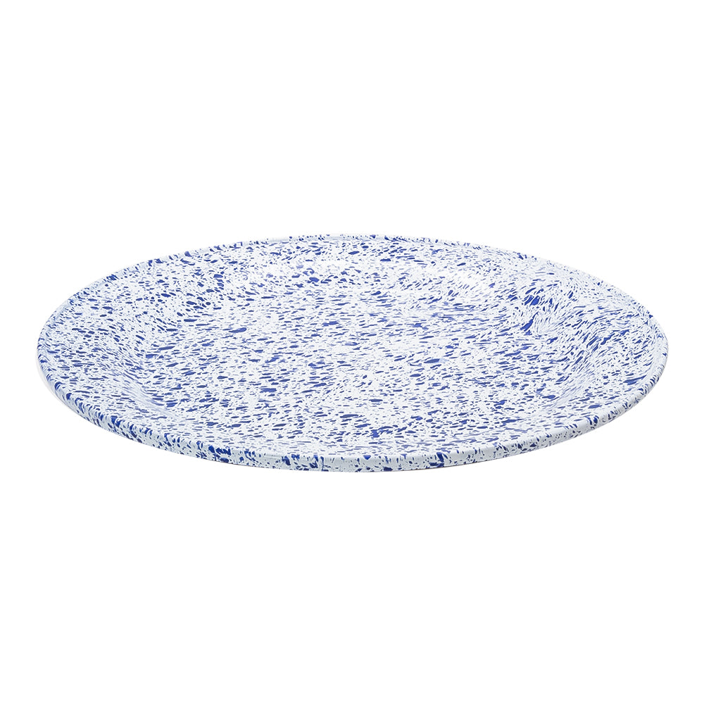 Plato de peltre del No. 30 Coral Azul Macuira
