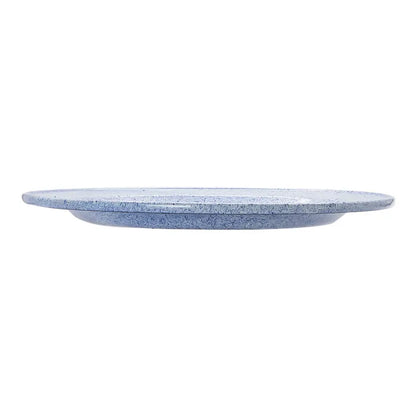 Plato de peltre del No. 30 Arena Azul Macuira