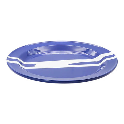 Plato de peltre del No. 30 Manglar Azul Macuira