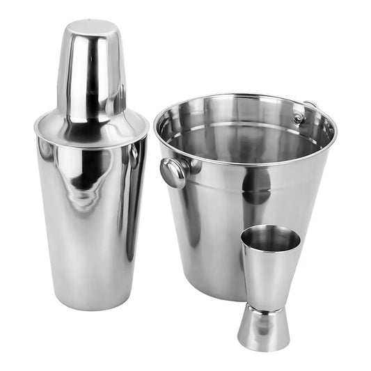 Juego para bar de acero inoxidable de 3 piezas 17689 Qualité