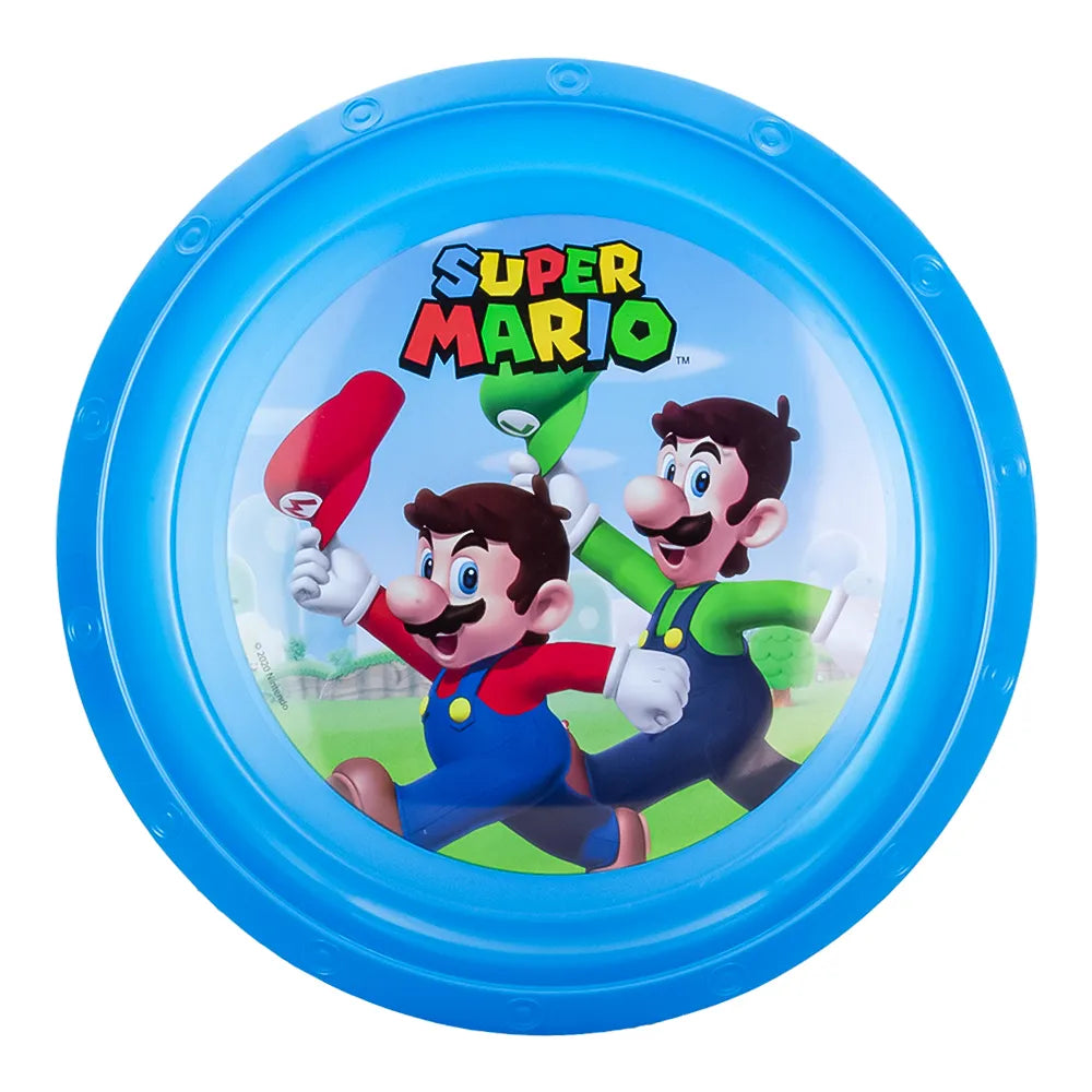 Plato de plástico Super Mario Stor