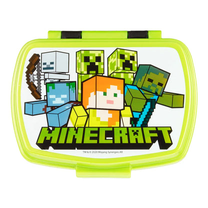 Sandwichera de plástico Minecraft Stor