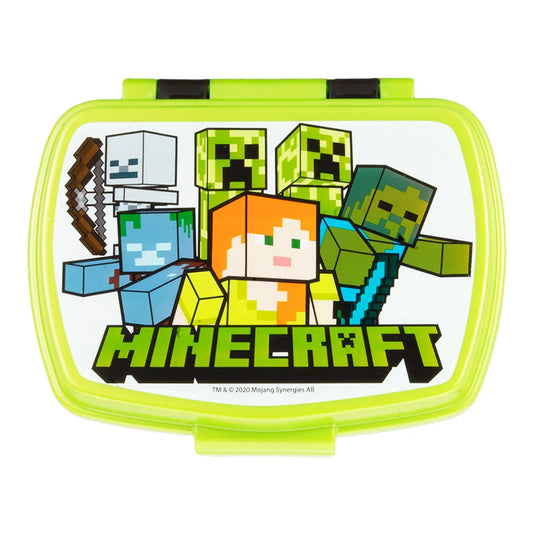 Sandwichera de plástico Minecraft Stor