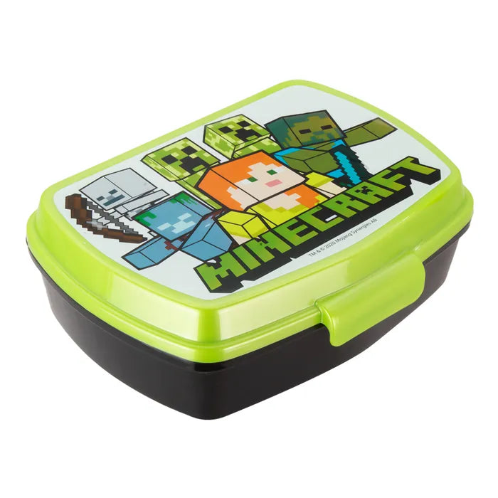 Sandwichera de plástico Minecraft Stor