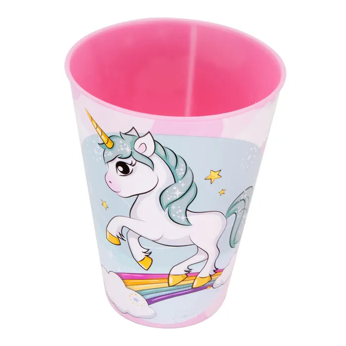 Vaso de plástico de 430 ml Unicorn range Stor