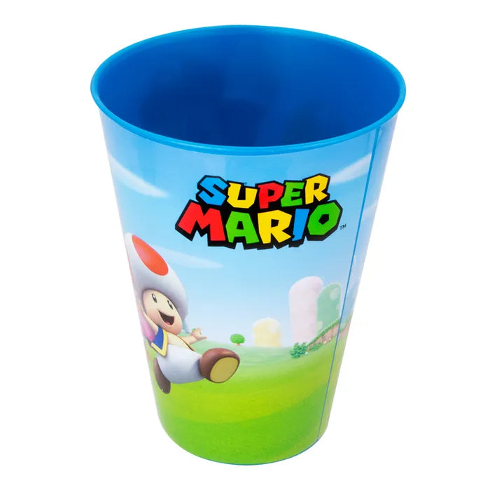 Vaso de plástico de 430 ml Super Mario Stor