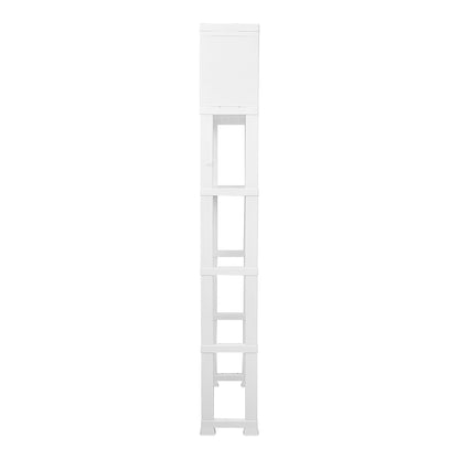 Estante organizador de plástico para baño con puertas 13362 Rimax